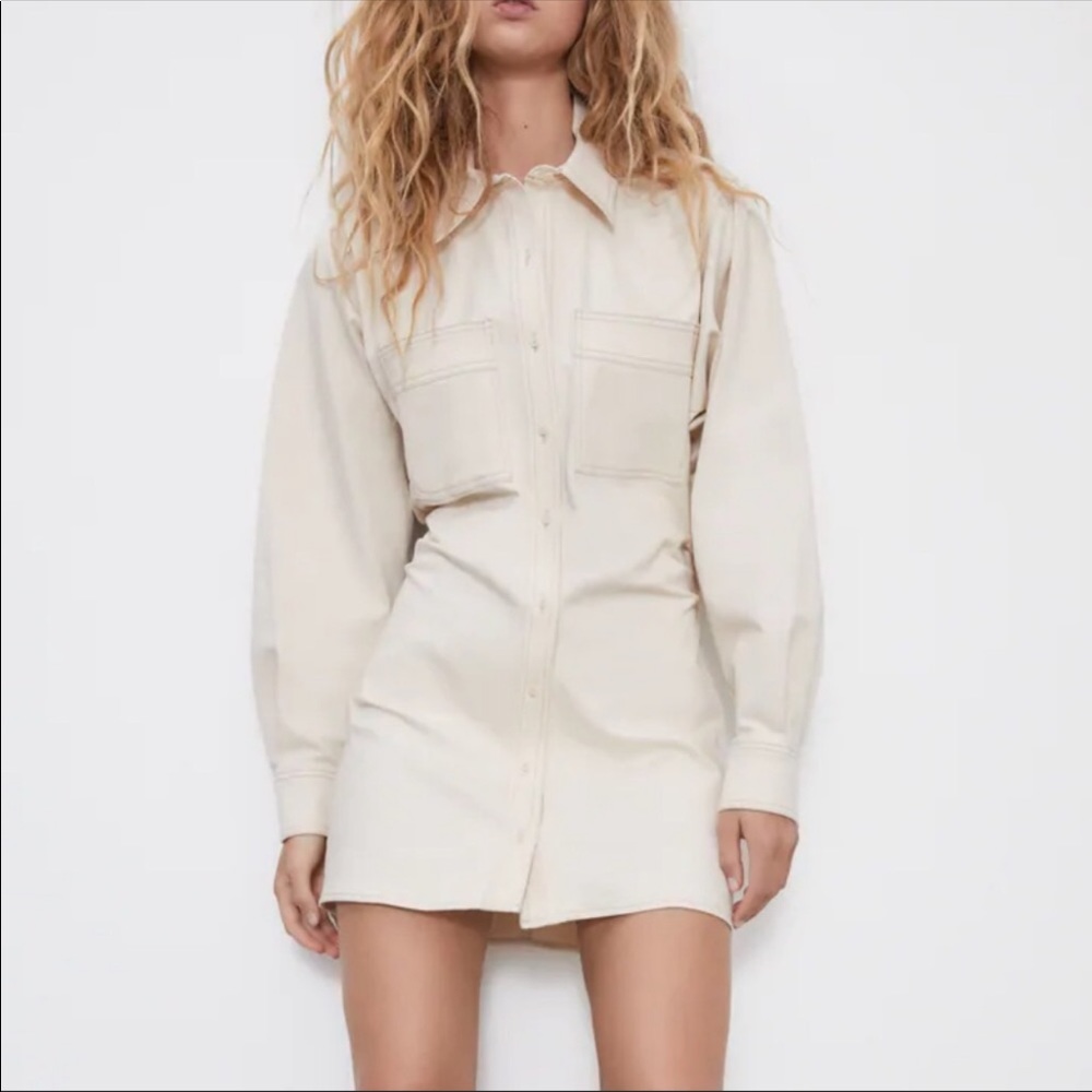 Zara jean dress size small worn once
